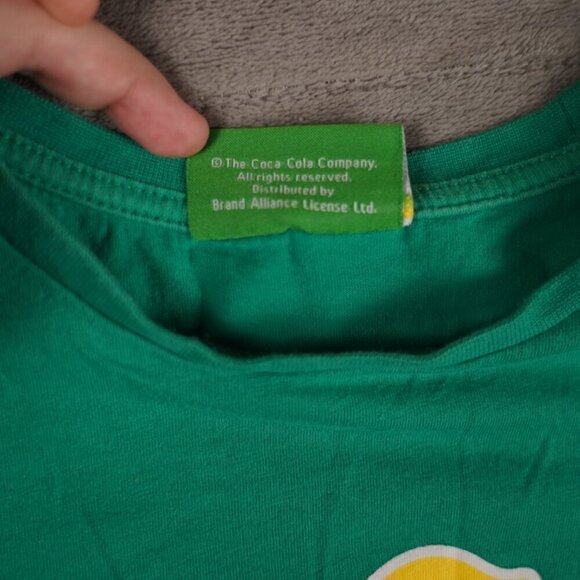 Sprite Soda Green T Shirt Primark Size Medium y2k Novelty Cola Pop Retro - Picture 5 of 5